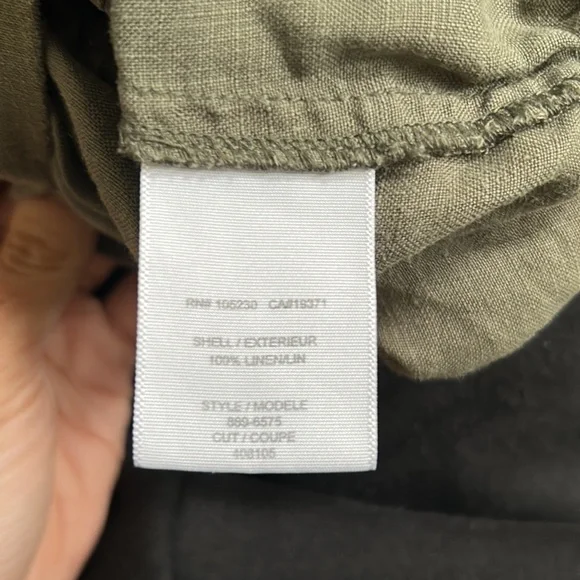 Joie Linen Shorts. size 4 - Picture 4 of 5